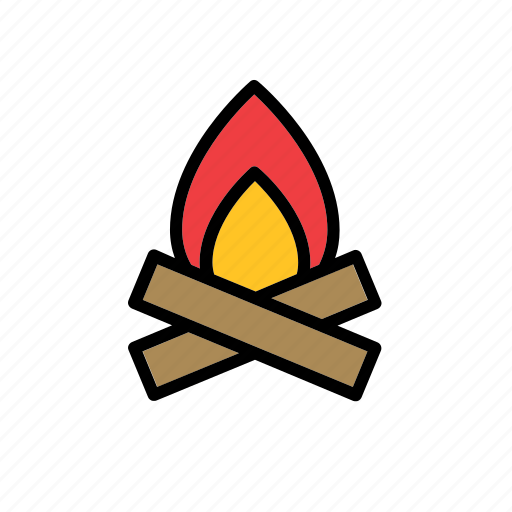 Bonfire, fire, flame, natural, nature, world icon - Download on Iconfinder