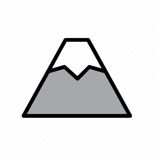 Fuji, japan, japanese, mount, mountain, nature, volcano icon - Download on Iconfinder