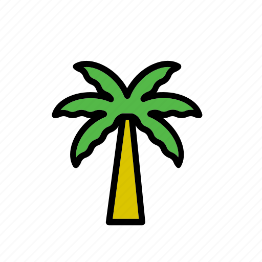 Natural, nature, palm tree, tree, world icon - Download on Iconfinder