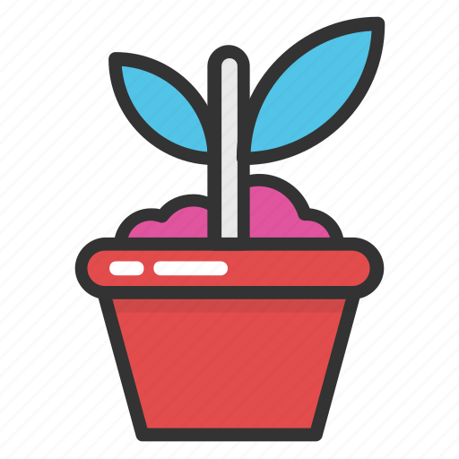 Flowering plant, greenery, nature, plant, plant pot icon - Download on Iconfinder