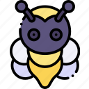 bee, fly, insect, animal, kingdom, nature