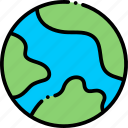 earth, globe, world, nature, map, space