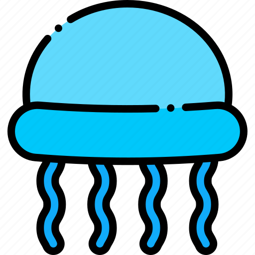 Jellyfish, sea, life, nature, animal, aquarium, oceanic icon - Download on Iconfinder