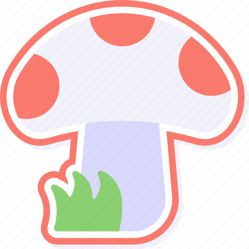Mushroom, muscaria, fungi, nature, food, organic icon - Download on Iconfinder