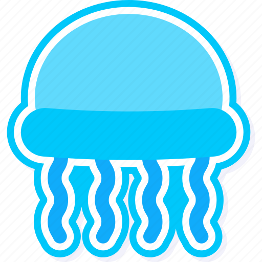 Jellyfish, sea, life, nature, animal, aquarium, oceanic icon - Download on Iconfinder