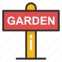 garden, garden info board, green house, green valley, nursery