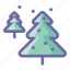 pine, snow, tree, decoration, holiday, plant, winter 