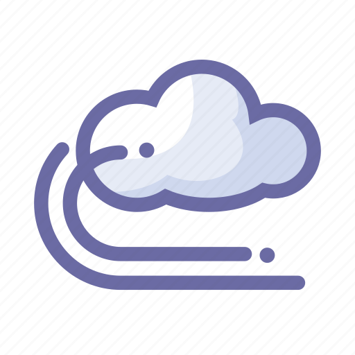 Cloud, wind, forecast, storage, weather icon - Download on Iconfinder