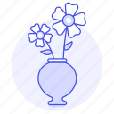 decorative, flower, flowers, jar, nature, ornamental, pink, plants, vase, vest, white