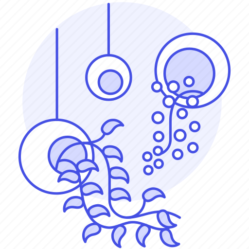 Fern, flowers, hanging, nature, plant, plants, pot icon - Download on Iconfinder