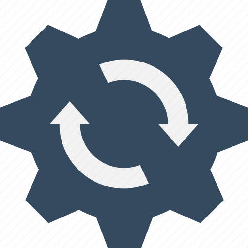 Cog, recycle, refresh, repair, setting icon - Download on Iconfinder