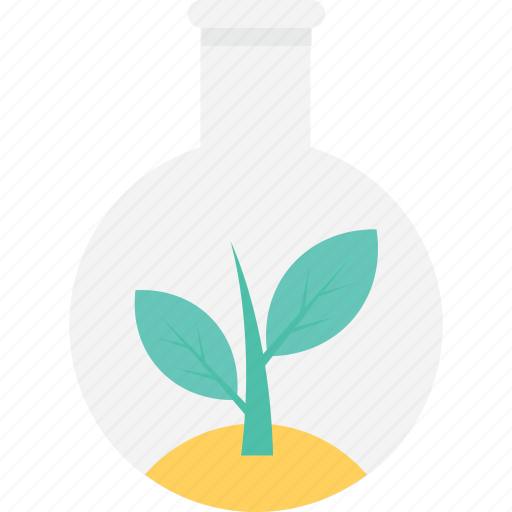 Botany, flask, laboratory, leaf, research icon - Download on Iconfinder