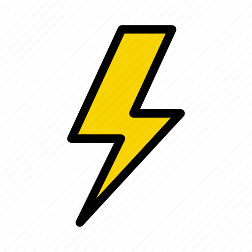 Bolt, current, energy, flash, power icon - Download on Iconfinder