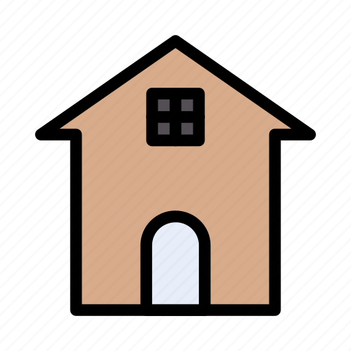 Building, cottage, home, house, window icon - Download on Iconfinder