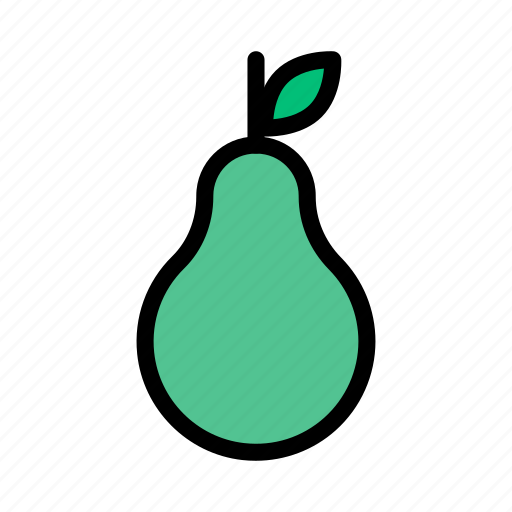 Agriculture, food, fruit, organic, pear icon - Download on Iconfinder