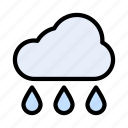 climate, cloud, drops, rain, weather
