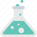 chemical, conical flask, flask, lab research, laboratory