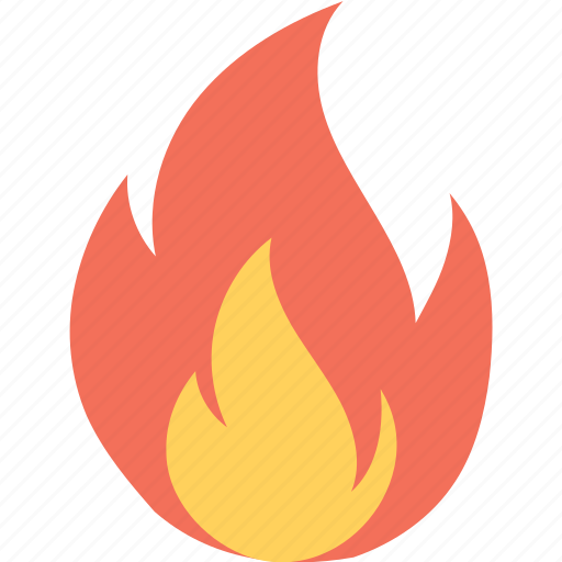 Danger, fire, fire warning, flame, flammable icon - Download on Iconfinder