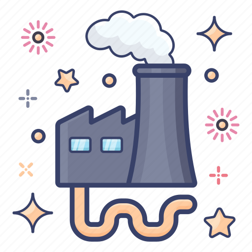 Geothermal energy mill, industry, manufacturer, nuclear energy, nuclear plant icon - Download on Iconfinder
