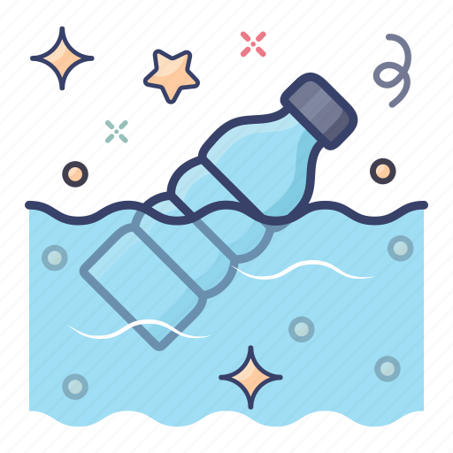 Environmental pollution, ocean pollution, plastic bottle, plastic pollution, plastic trash icon - Download on Iconfinder