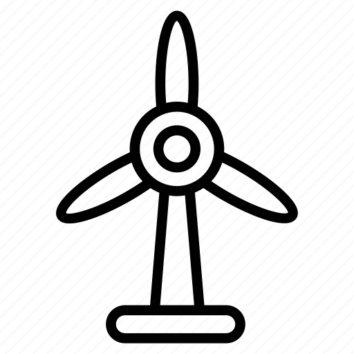 Windmill, wind energy, energy, wind turbine, electricity icon - Download on Iconfinder