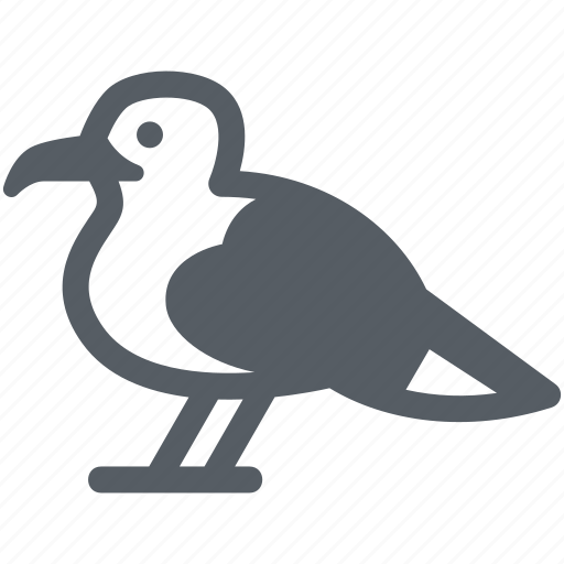 Animal, bird, nautical, ocean, sea, seagull icon - Download on Iconfinder