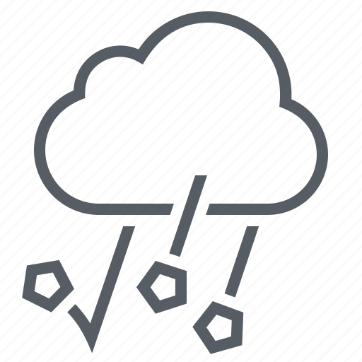 Climate, cloud, forecast, hail, weather icon - Download on Iconfinder