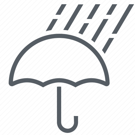 Forecast, protection, rain, umbrella, weather icon - Download on Iconfinder