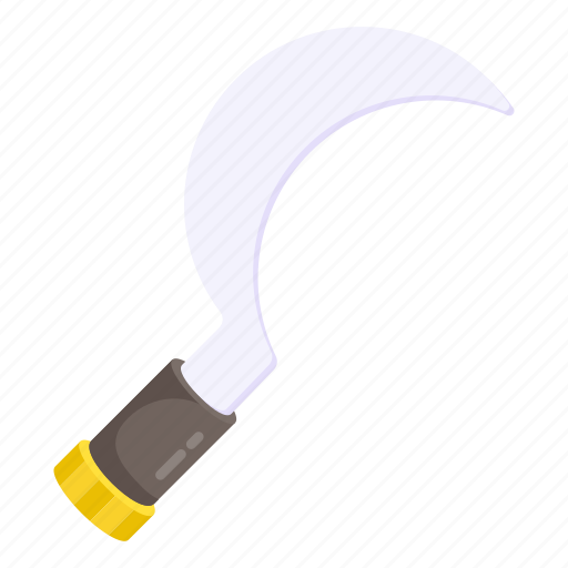 Sickle, scythe, construction tool, equipment, instrument icon - Download on Iconfinder