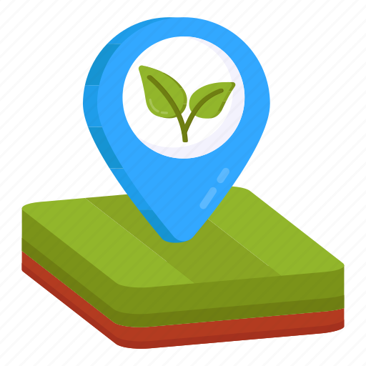Eco location, direction, gps, navigation, geolocation icon - Download on Iconfinder