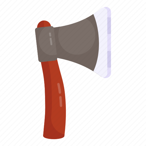 Ax, woodcutting tool, equipment, instrument, tomahawk icon - Download on Iconfinder