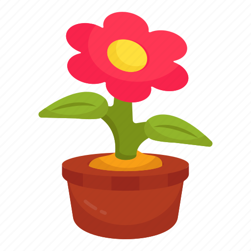 Daisy flower, nature, indoor plant, decorative plant, botany icon - Download on Iconfinder