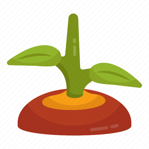 Mud plant, sprout, growing plant, farming icon - Download on Iconfinder
