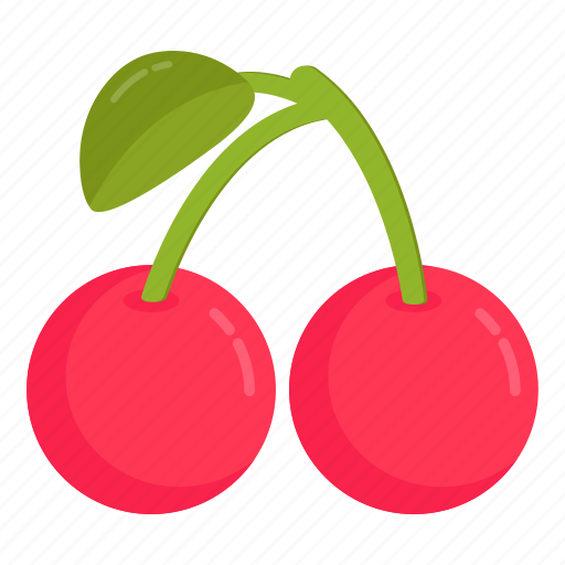 Cherries, fruit, edible, nutritious diet, healthy diet icon - Download on Iconfinder