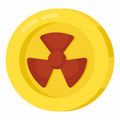 Radioactive sign, radioactive symbol, nuclear sign, nuclear symbol, radioactive caution icon - Download on Iconfinder