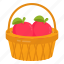 vegetable basket, vegetable bucket, veggie basket, veggie bucket, grocery basket 