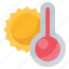 summer, temperature, weather, heat, sun, emoji 