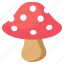 mushroom, fungus, food, fungi, shroom, emoji 