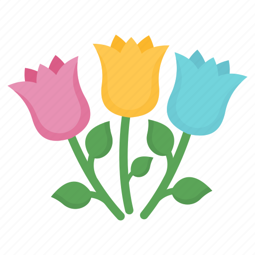 Flower, valentines, bouquet, gift, floral, present icon - Download on Iconfinder