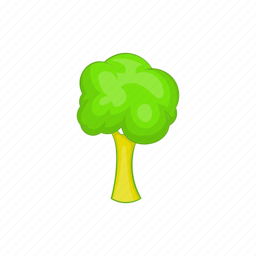 Cartoon, ecology, green, nature, plant, sign, tree icon - Download on Iconfinder