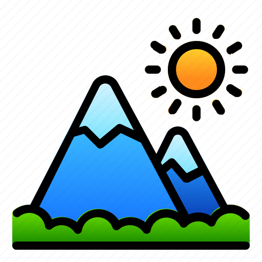 Landscape, mountain, nature, view icon - Download on Iconfinder