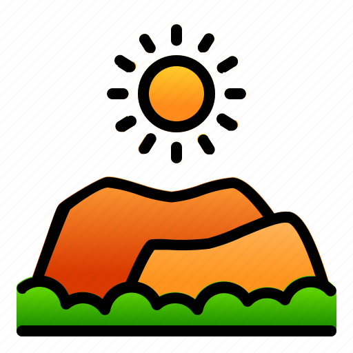 Landscape, mountain, nature, rock, view icon - Download on Iconfinder
