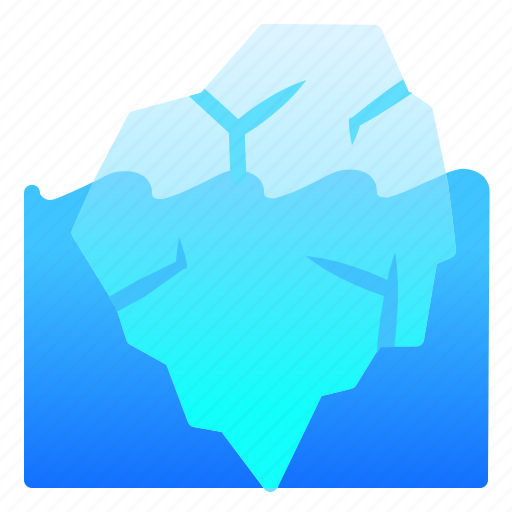 Ice, iceberg, landscape, nature, sea icon - Download on Iconfinder