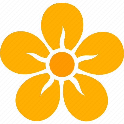 Bloom, petals, floral, flower, yellow, blossom icon - Download on Iconfinder