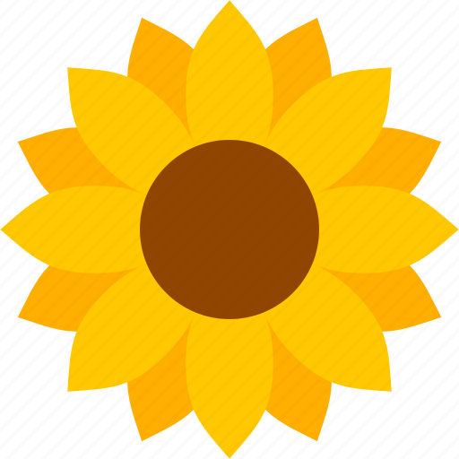Flower, helianthus, ligules, petals, sun, sunflower, yellow icon - Download on Iconfinder
