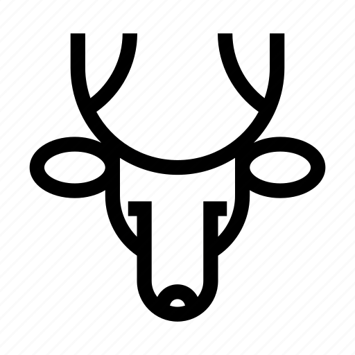Deer, wild, animals, nature, forest, elk icon - Download on Iconfinder