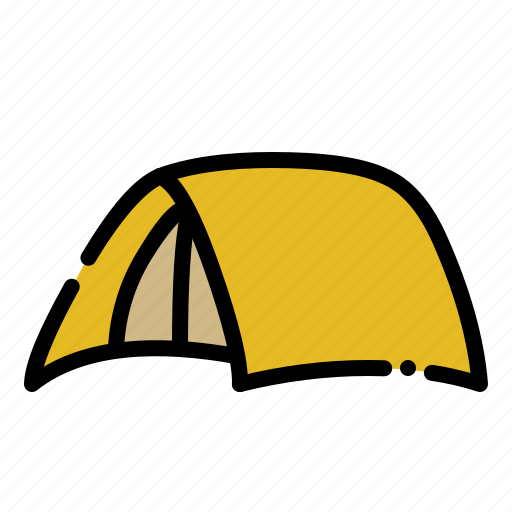 Camp, outdoor, tent, camping icon - Download on Iconfinder