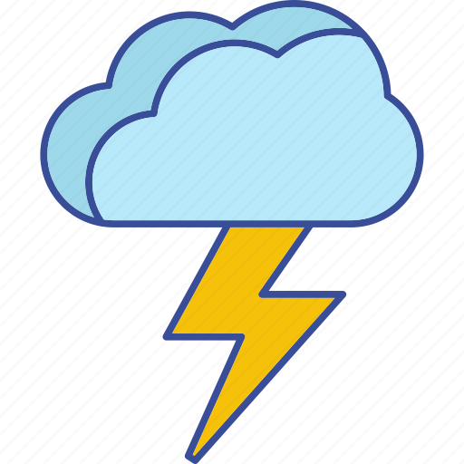 Bolt, cloud, lightning, storm, weather icon - Download on Iconfinder