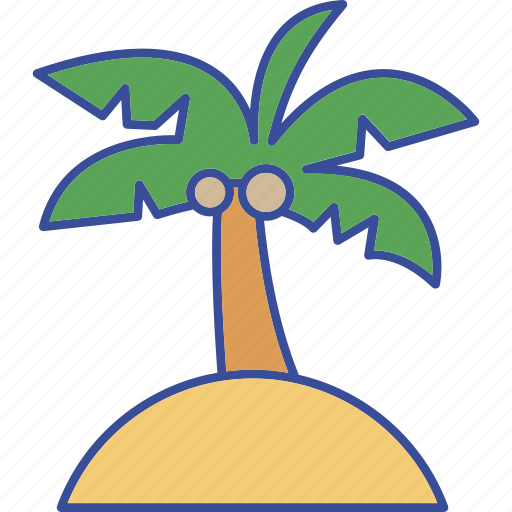 Beach, hawaii, island, paradise, relaxation icon - Download on Iconfinder