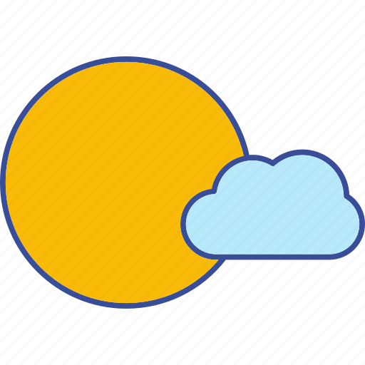 Cloud, cloudy, forecast, sun, sunshine, weather icon - Download on Iconfinder